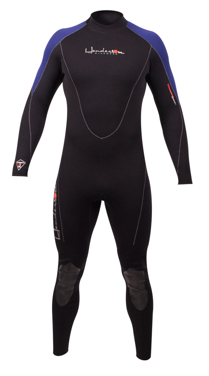 3mm Men's Henderson Thermoprene Wetsuit Jumpsuit - Back Zip - BIG