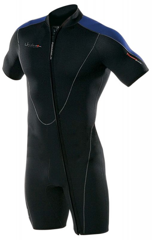 Henderson Thermoprene Mens 3mm Shorty Wetsuit Springsuit Front Zip