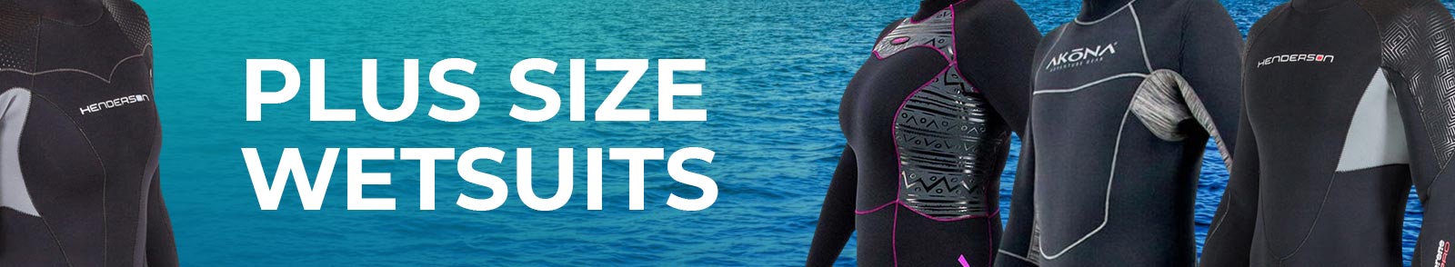 Plus Size Wetsuits for Women - Big and Tall Wetsuits for Men