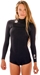 2mm Womens Hotline SHE Spring Suit - Long SleeveFront Zip - W2219-BLK