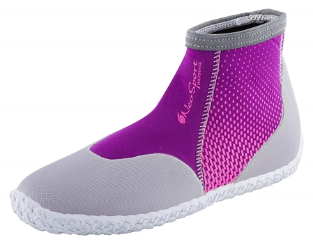 3mm NeoSport Womens Low Top Boots - Berry -