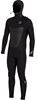 Billabong Foil PLUS Wetsuit Mens 5/4mm 504 Hooded Chest Zip Wetsuit - Black -