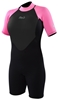 Body Glove Womens Pro 3 Springsuit Wetsuit 2/1mm - Black/Pink -
