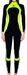 GlideSoul 3mm Full Wetsuit Back Zip Women's Black/Yellow - 132FS0140-02