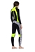 GlideSoul 3mm Full Wetsuit Back Zip Women's Black/Yellow - 132FS0140-02