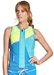 GlideSoul Women's Flashback 74 Reversible Impact Vest - Lemon/Blue - 105VS180002-129