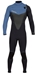4/3mm Hyperflex VOODOO Men's Chest Zip Wetsuit / Fullsuit - Black/Blue - XY843MF-45