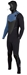 5/4mm Men's Hyperflex VOODOO Hooded Chest Zip Wetsuit / Fullsuit - Black/Blue - XY854MF-45