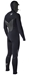 6/5mm Men's Hyperflex VOODOO Hooded Chest Zip Wetsuit / Fullsuit - Black - XY865MF-10