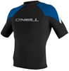 ONeill Hammer Jacket Short Sleeve 1mm Crew Neoprene Jacket - Black/Blue -