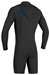 O'Neill Hyperfreak Long Sleeve Springsuit Men's Wetsuit 2mm Front Zip- Black/Blue - 4637-GQ5