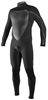 ONeill Mens Wetsuit Heat 4/3mm 3Q Zip Fluid Seam Weld BEST SELLER -