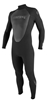 ONeill Reactor Wetsuit Mens 3/2mm Wetsuit Full Black -