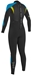O'Neill Women's Epic Wetsuit 4/3mm Full - Black/Blue - 4214-BH9