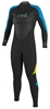 ONeill Womens Epic Wetsuit 4/3mm Full - Black/Blue -