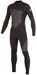 Quiksilver Syncro Men's Wetsuit 3/2mm Flatlock Back Zip Wetsuit - Black/Grey - AQYW103039-XKKK