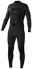 Quiksilver Syncro Mens Wetsuit 3/2mm Flatlock Back Zip Wetsuit - Black -
