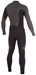 Quiksilver Syncro Wetsuit Men's 4/3 Chest Zip Men's Wetsuit - Black/Grey - AQYW103076-XKKK