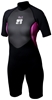 Womens Body Glove Pro3 Springsuit Wetsuit - Black/Pink -