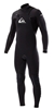 Quiksilver Ignite 3/2 LFS Chest Zip Wetsuit Black/Grey -