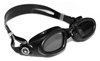 Aqua Sphere Mako Swim Goggles Black with Smoke Lens -
