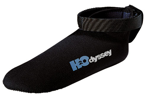 H2Odyssey Deluxe Mini Fin Sock with Tether -