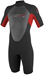 O'Neill Reactor Youth Springsuit Wetsuit 2mm Black & Red - 3803-C18