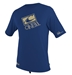 O'Neill Men's Loose Fit Rashguard Tee Short Sleeve 50+ UV Protection - Blue - 3753-165
