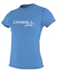 ONeill Womens Rashguard Rash Tee 50+ UV Protection Blue -