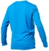 Quiksilver Solid Streak Rashguard  Loose Fit Men's Long Sleeve Rashguard 50+ UV Protection - Blue - AQYWR00010-BLU