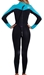 Rip Curl Omega 3/2mm Womens Full Wetsuit - Black/Blue - WSM4KW-BKB