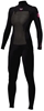Roxy SYNCRO 3/2mm Wetsuit Chest Zip GBS Sealed Seams Super Stretch -