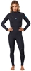 Roxy Womans Ignite 4/3mm Full Chest Zip Wetsuit Welded Seams -