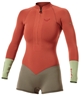 Roxy Springsuit Wetsuit 2mm Shorty Longsleeve Kassia Meador - Red New Spring Color -