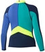 Roxy Syncro Wetsuit Jacket 1.5mm Long Sleeve LIMITED EDITION - Blue - Green - Yellow - ARJW803001-XBYP