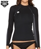 Roxy SYNCRO 1.5MM Womens Neoprene Jacket Long Sleeve Black/Grey -