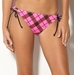 Roxy Teen Spirit 70's Lowrider Tie Side Bikini Bottom - 608053-PNK
