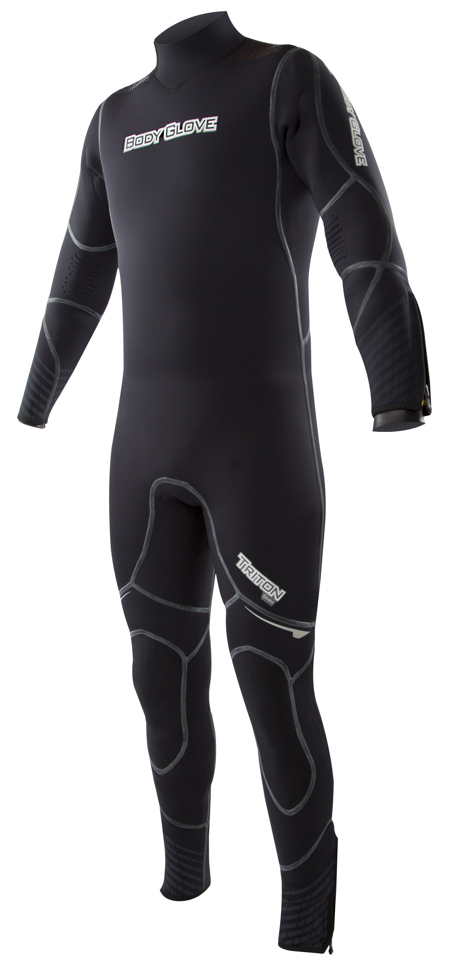 Body Glove Triton 5mm Men's Backzip Fullsuit - Black