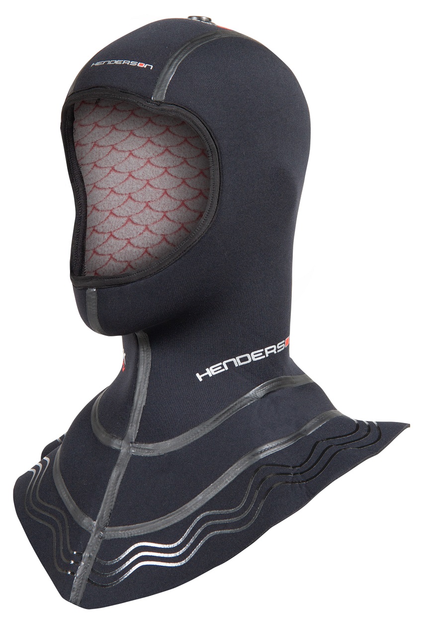 2mm Neoprene Diving Hood Thermal Wetsuit Hood Cap Swim Cap with Chin Straps