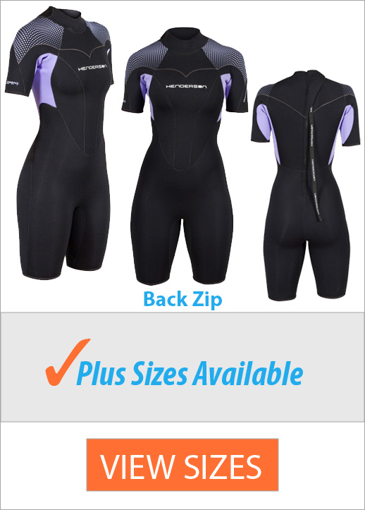 women's plus size wetsuit - henderson thermoprene pro