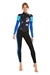 3/2mm Women's GlideSoul Bloom Back Zip GBS Fullsuit / Wetsuit - 632FS200344-040