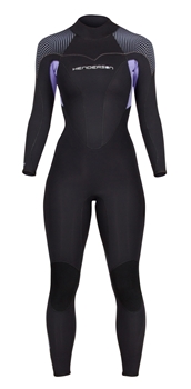 3mm Womens Henderson Thermoprene Pro Wetsuit Jumpsuit - Lavender 
