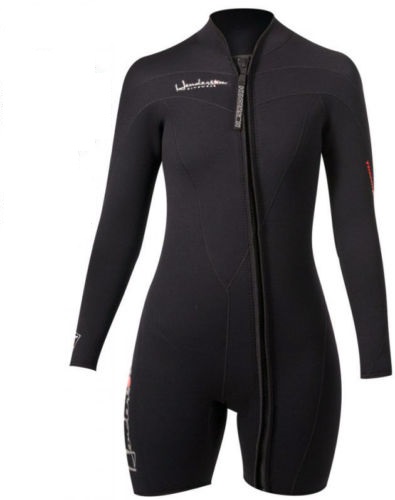 3mm Women's Thermoprene Pro Shorty Springsuit - Plus Sizes Available 3mm Women's Thermoprene Pro Shorty Springsuit - Plus Sizes Available