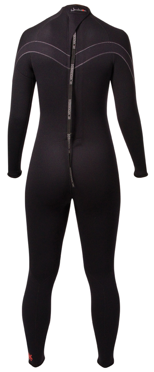7mm Women's Henderson Thermoprene Jumpsuit Wetsuit - Back Zip - A870WB-01