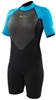 2/1mm Womens Body Glove Pro3 Back Zip Springsuit - Black/Blue -