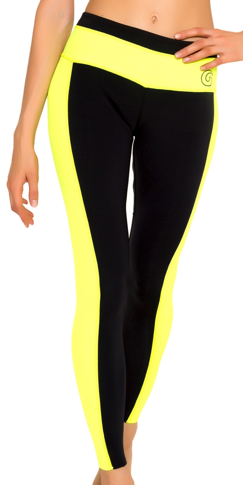 GlideSoul 1mm Neoprene Pants Women's Black/Yellow