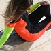 3mm Women's GlideSoul Back Zip Wetsuit / Fullsuit - Black/Orange - 132FS0440-02