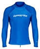 Hyperflex Men's Rashguard Sport Fit Long Sleeve 50+ UV Protection - Blue 