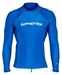 Hyperflex Men's Rashguard Sport Fit Long Sleeve 50+ UV Protection - Blue - X115MN-44