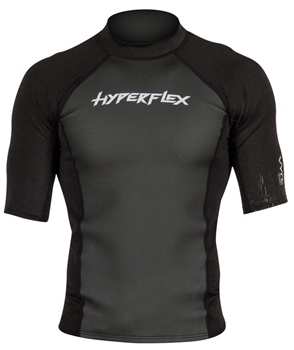 Mens Hyperflex VYRL 50/50 Shirt - Combination Neoprene & Lycra Top 